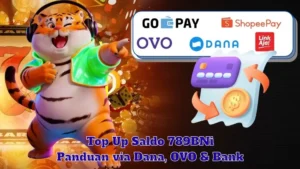 Top Up Saldo 789BNi - Panduan via Dana, OVO & Bank